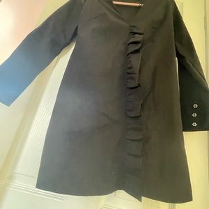 Beautiful Zara black long sleeve mini dress 👗